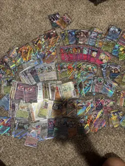 Huge 230+ Holo Ex Lot Pokemon Cards - Image 1
