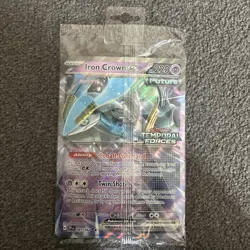 POKEMON TCG IRON CROWN EX TEMPORAL FORCES 081/162 JUMBO RARE - NEW AND SEALED - Image 1