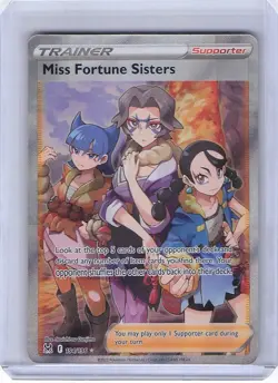 Miss Fortune Sisters (Full Art) #194/196 SWSH11: Lost Origin Pokemon - Image 2