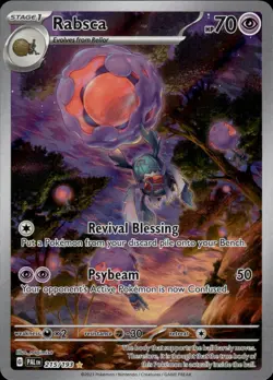 Pokemon Rabsca 215/193 Paldea Evolved Illustration Rare IR Pokemon Card NM - Image 1