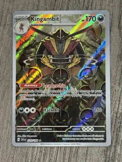 SV01: Scarlet & Violet Base Set Pokemon TCG Kingambit SVI EN #220/198 IR - Image 1