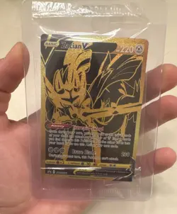 Sealed!! Pokemon TCG Zacian V SWSH076 Sword & Shield Promo Holo Card 220 HP - Image 1