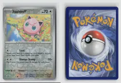 Jigglypuff #039/165 Sv Scarlet & Violet 151 Common Reverse Holo Pokemon TCG NM - Image 3