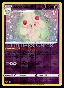 Alcremie 081/185 Rare Vivid Voltage Pokemon LP - Image 1