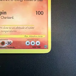 The Pokemon Company Charizard 103/100 Stormfront Secret Rare Holo Eng 120HP 2008 - Image 5
