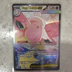 Mega Clefable ex 119/88 Special Illustration Rare SIR Pokemon Perfect Order NM - Image 1