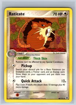 Pokemon Raticate EX Fire Red and Leaf Green 48/112 NM - Image 1