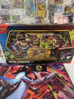 Pokemon Mega Zygarde EX Premium Collection Box New Sealed 8 packs !!! - Image 1