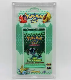 2003 Pokemon Skyridge Blister Pack Sealed Vaporeon Art - Image 1