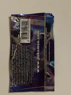 EMPTY Pokemon Call of Legends DEOXYS Booster Pack TORN BACK - Image 2