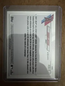 Shohei Ohtani 2021 Topps Chrome #ASG-4 Refractor Holo Angels - Image 2