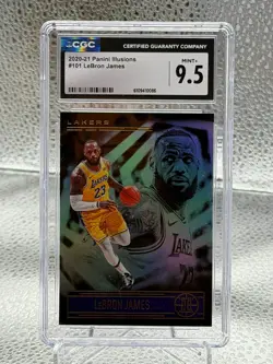 2020-21 Panini Illusions - LeBron James #101 Graded Mint+9.5 - Image 1