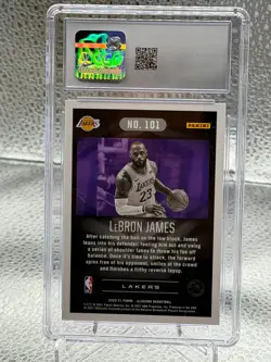 2020-21 Panini Illusions - LeBron James #101 Graded Mint+9.5 - Image 2
