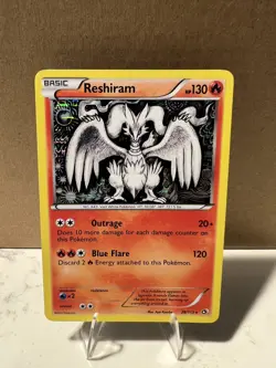 Reshiram - Legendary Treasures - NM - 28/113 - Holo Rare - Image 1