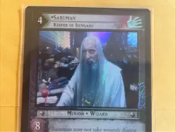 LOTR TCG Realms of the Elf Lords Saruman, Keeper of Isengard 3R68 Foil NM - Image 2