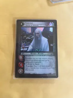 LOTR TCG Realms of the Elf Lords Saruman, Keeper of Isengard 3R68 Foil NM - Image 3