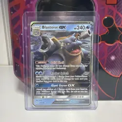 Blastoise GX Ultra Rare SM - Unbroken Bonds 35/214 NM Holo - Image 1