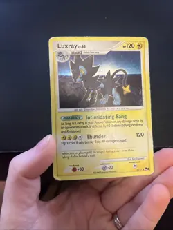 Luxray Holo 3/17 HP/DMG Pop Series 8 - Image 5