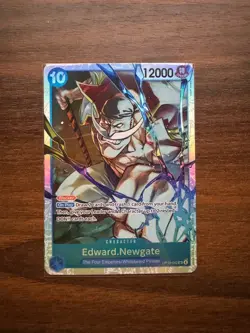 Edward.Newgate OP13-042 Super Rare Carrying On His Will One Piece Foil Near Mint - Image 2