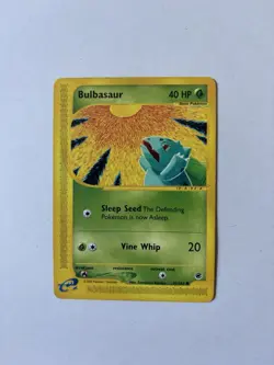 Bulbasaur 95/165 Expedition Base Set Reverse Holo 2002 English - Image 1