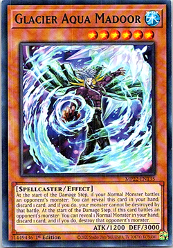 Glacier Aqua Madoor MP22-EN135 Yu-Gi-Oh Card Near Mint 1st Edition - Image 1