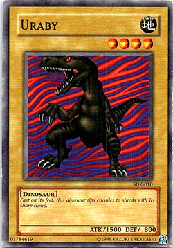 Uraby SDK-010 Yu-Gi-Oh! Card Moderate Play Unlimited - Image 1