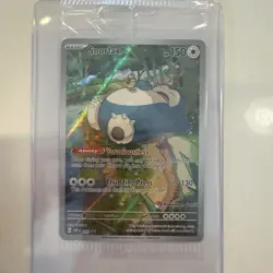 Pokemon Sealed Snorlax ETB 151 Pokemon Center Stamped Promo Sv051 - Image 1