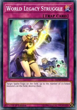 World Legacy Struggle MP19-EN049 Yu-Gi-Oh! Card Light Play 1st Edition - Image 1