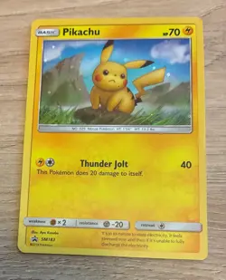 The Pokemon Company Pokemon TCG Pikachu SM183 Promo Holo English HP 70 Near Mint - Image 3
