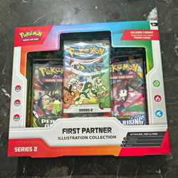Pokemon TCG First Partner Illustration Collection Series 2 Promo English 2 Packs - Image 1