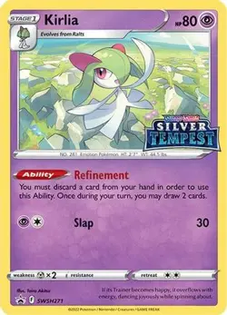Kirlia (Prerelease) SWSH271 Holo Promo Sword & Shield Promo Pokemon Holo NM - Image 1