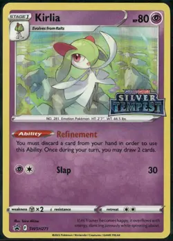 Kirlia (Prerelease) SWSH271 Holo Promo Sword & Shield Promo Pokemon Holo NM - Image 2