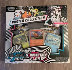 Pokemon TCG: Black Bolt & White Flare- Unova Poster Collection Box - Image 1