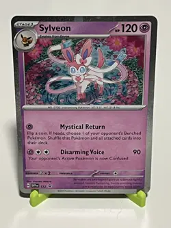 Pokemon Sylveon 172 Scarlet & Violet Promo Cosmos Holo NM Condition - Image 1