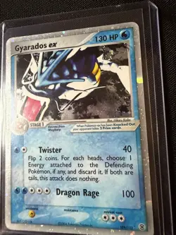Pokemon Gyarados EX TCG Holo Card FireRed LeafGreen 109/112 - Image 2