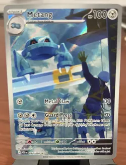 Metang (94/86) Illustration Rare Chaos Rising Pokemon Card - Image 1