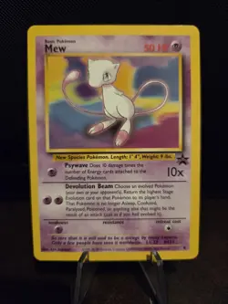 Pokemon TCG Mew 8 Black Star Promo Regular WOTC 🌟🌟🌟 - Image 1