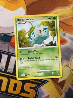 Pokemon TCG Bulbasaur Secret Wonders 77/132 Regular Common Card - Image 1