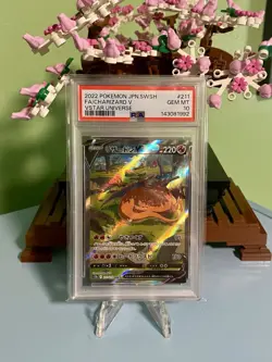 2022 POKEMON JAPANESE SWORD & SHIELD VSTAR UNIVERSE FULL ART/CHARIZARD V PSA 10 - Image 1