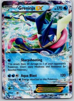 Greninja EX XY20 Holo Promo XY Promo Pokemon Lightly Played - Image 1