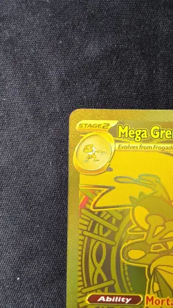 Mega Greninja EX 122/086 Gold Mega Hyper Rare - Image 2