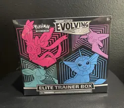 Pokemon Pokemon TCG Sword & Shield Evolving Skies Elite Trainer Box - Image 1