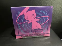 Pokemon TCG Sword & Shield Fusion Strike Elite Trainer Box (Mew) English - Image 1