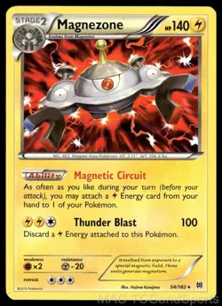 Magnezone (XY BREAKthrough) 54/162 Deck Exclusives Pokemon TCG LP - Image 1