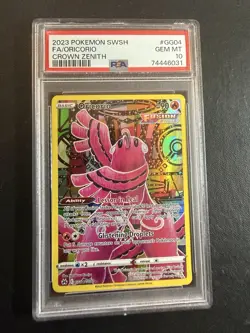 2023 POKEMON SWSH CROWN ZENITH ORICORIO #GG04/GG70 - HOLO - ULTRA RARE - Image 1