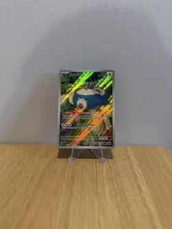 2023 Pokemon TCG 151 Snorlax SVP 051 Black Star Promo Illustration Rare Holo NM - Image 1