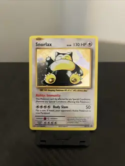 Pokemon TCG Snorlax XY179 Holo Black Star Promo - W/Swirl 🌀 - Image 1