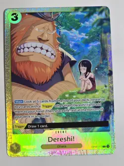 Dereshi! Best Selection Vol 4 Full Art OP09-117 Foil LP One Piece - Image 1
