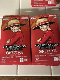 One Piece TCG OP-13 Carrying On His Will Sleeved Booster Pack Lot of 20 Packs - Image 5