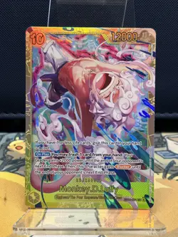 Monkey.D.Luffy EB04-061 SR Alt Art Foil English Adventure On Kami's Island - Image 1